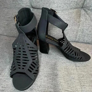 ☘️ NWT City Chic Black Azra Heel, Size 8W